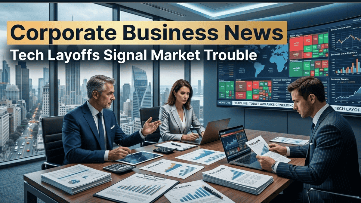 Corporate Business News: Big Tech Layoffs Signal