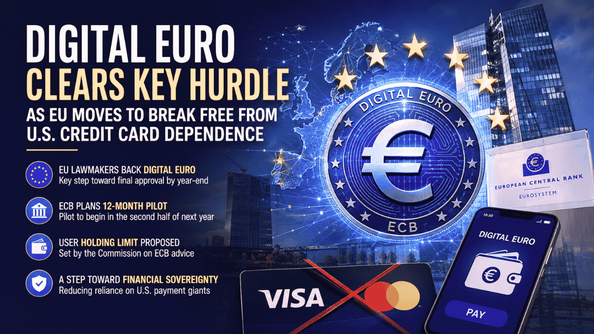 Digital Euro Progress: EU Breaks U.S. Card Dependence