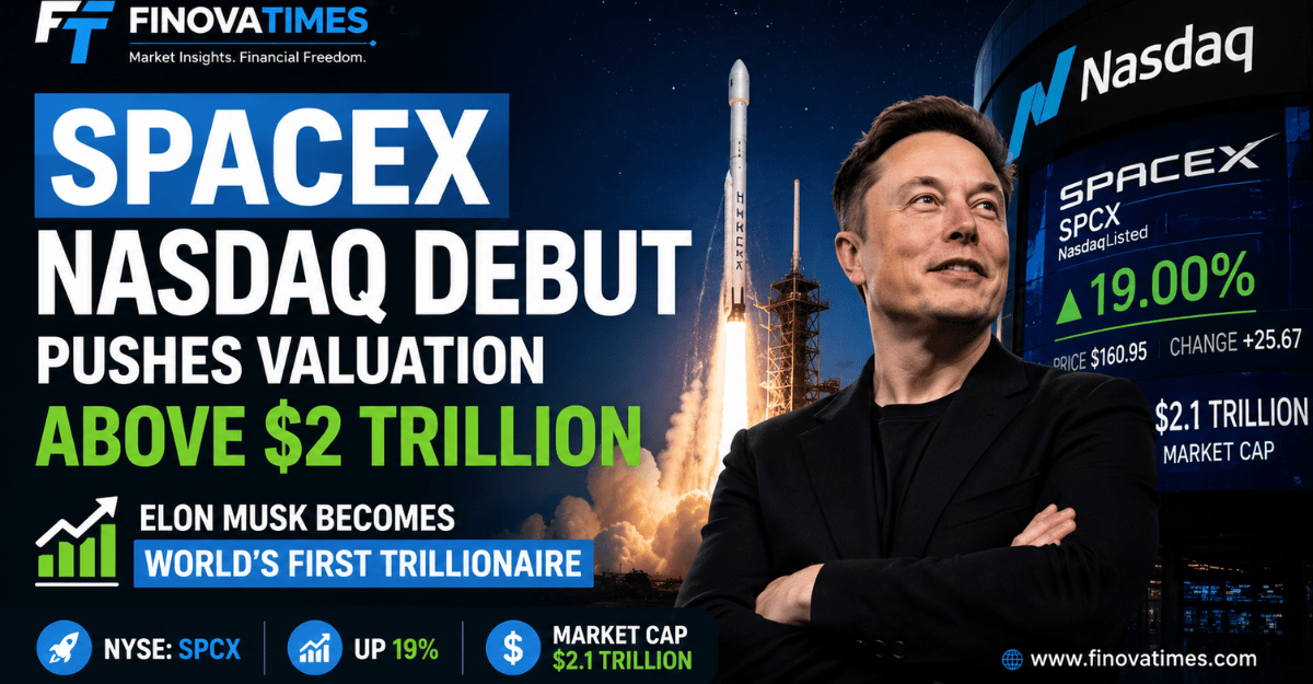 SpaceX Nasdaq Debut Makes Elon Musk First Trillionaire